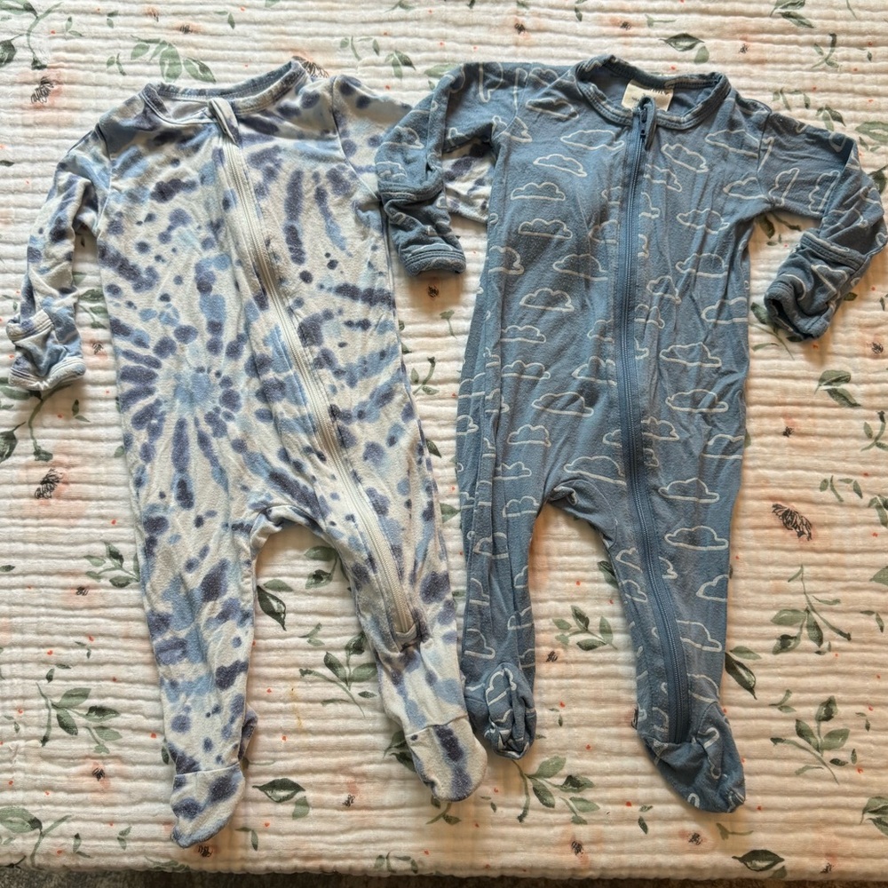 Angel Dear Footie Baby Pajamas, 3-6 months